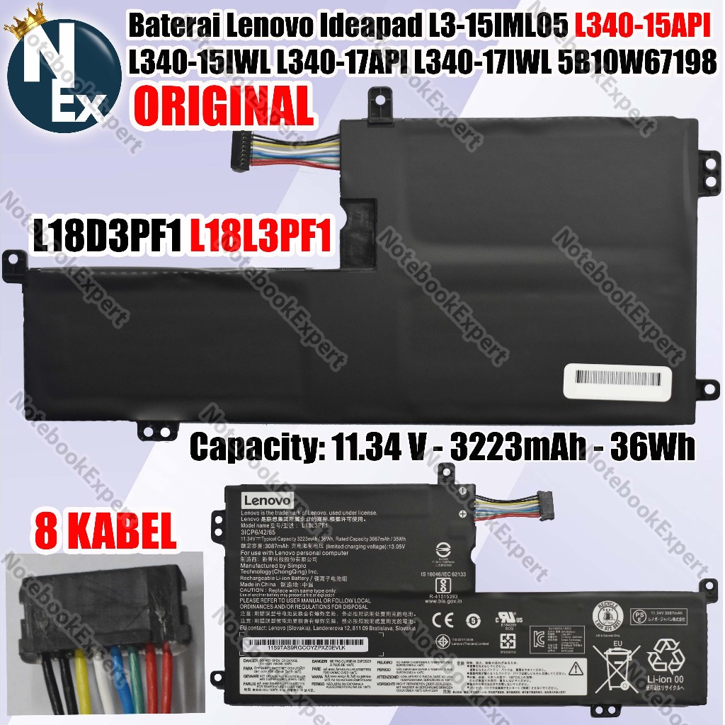 Cache-charnière neuf pour Lenovo Ideapad 320-15ABR - Pièce PC Portable