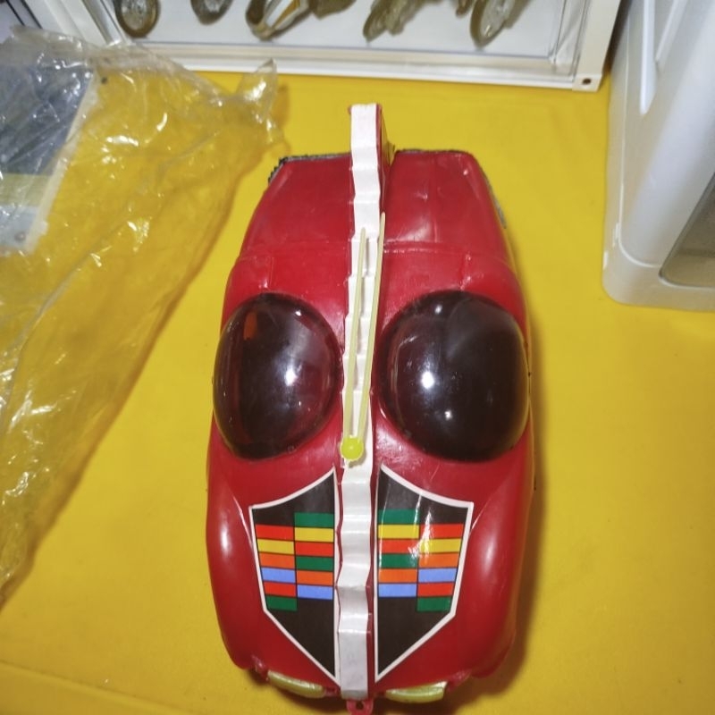 Jual RARE VINTAGE TOY PLASTIC 1990 Kamen Rider Black RX Car Rideron ...