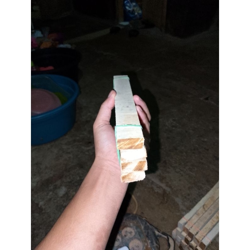 Jual kayu eceran 10 cm x 3 cm x 1 cm kayu dinding kayu hiasan kayu ...