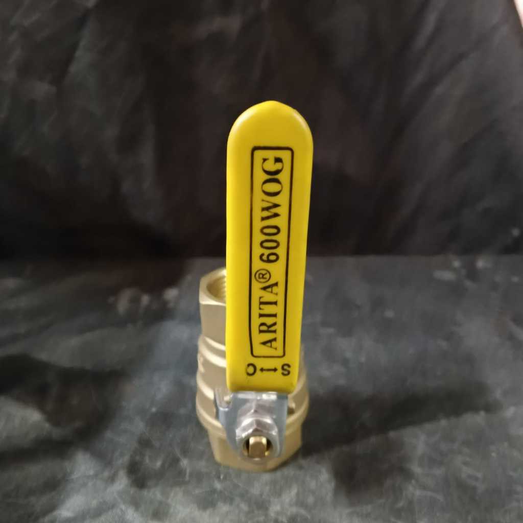 Jual Ball Valve Brass ARITA 3/4