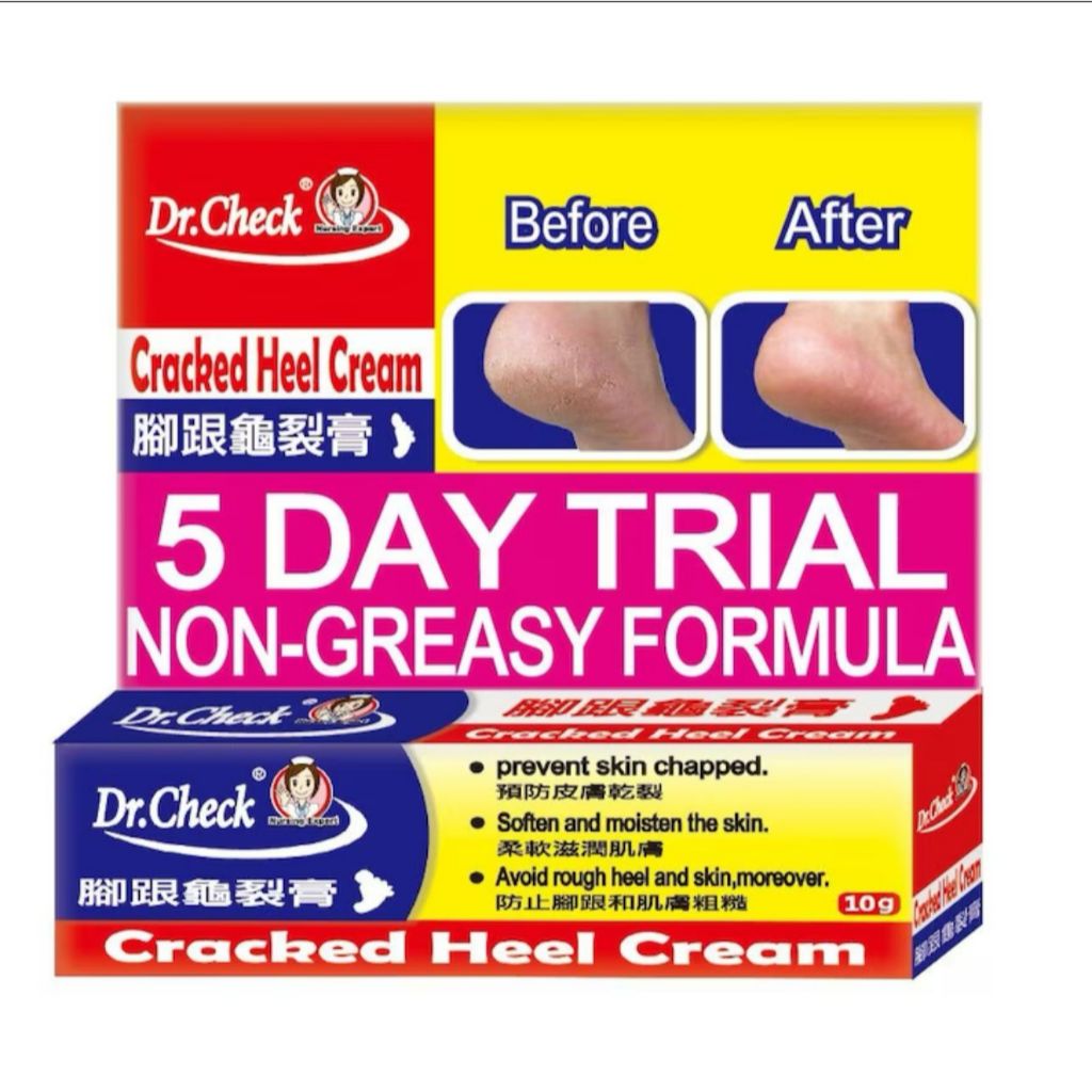 Jual DR.CHECK Cracked Heel Cream | Shopee Indonesia