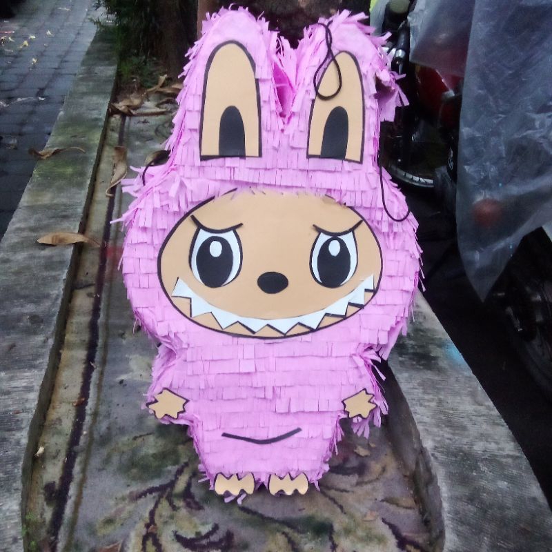 Jual pinata labubu pink Empty pinata | Shopee Indonesia