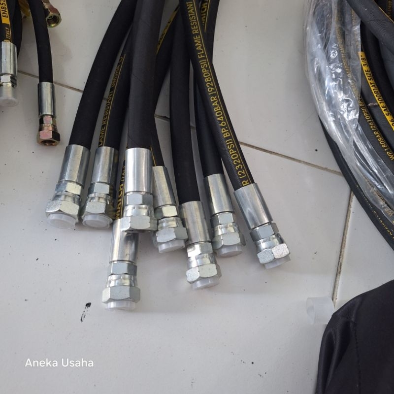 Jual Ferrule hose. Klem selang hidrolik R1, ukuran 1/4, 3/8 dan 1/2 ...