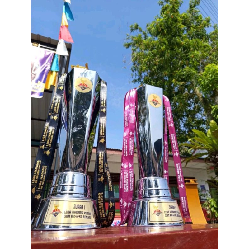 Jual Trophy piala stainless 1set 1234/Trophy piala metal custome ...