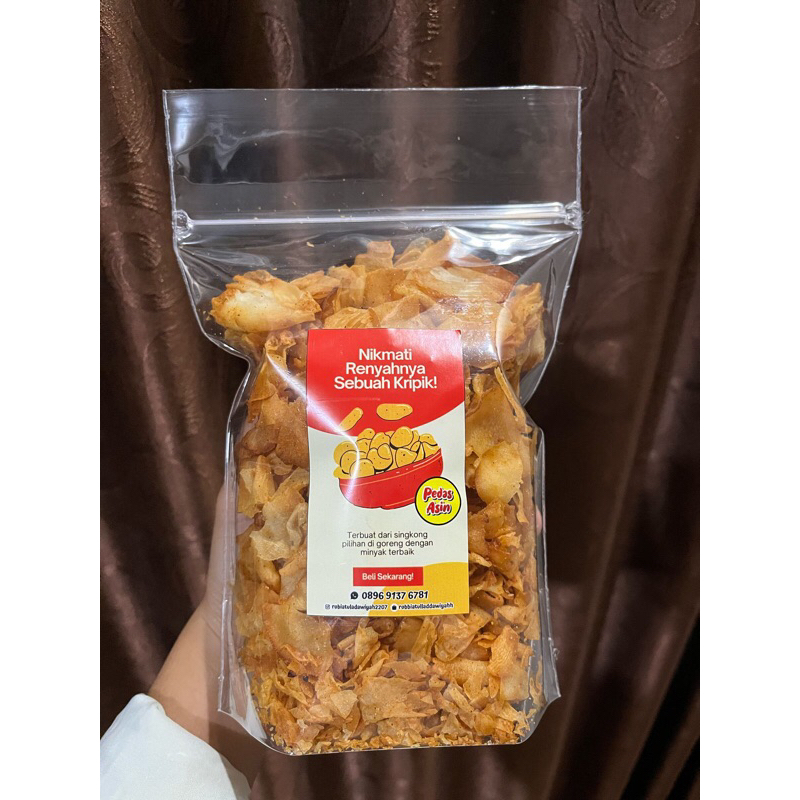 Jual KREPEK SINGKONG (PEDAS ASIN) | Shopee Indonesia