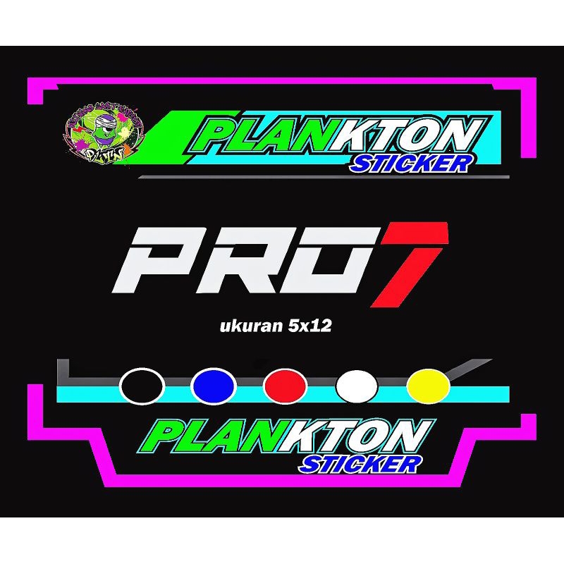 Jual stiker pro7 | Shopee Indonesia