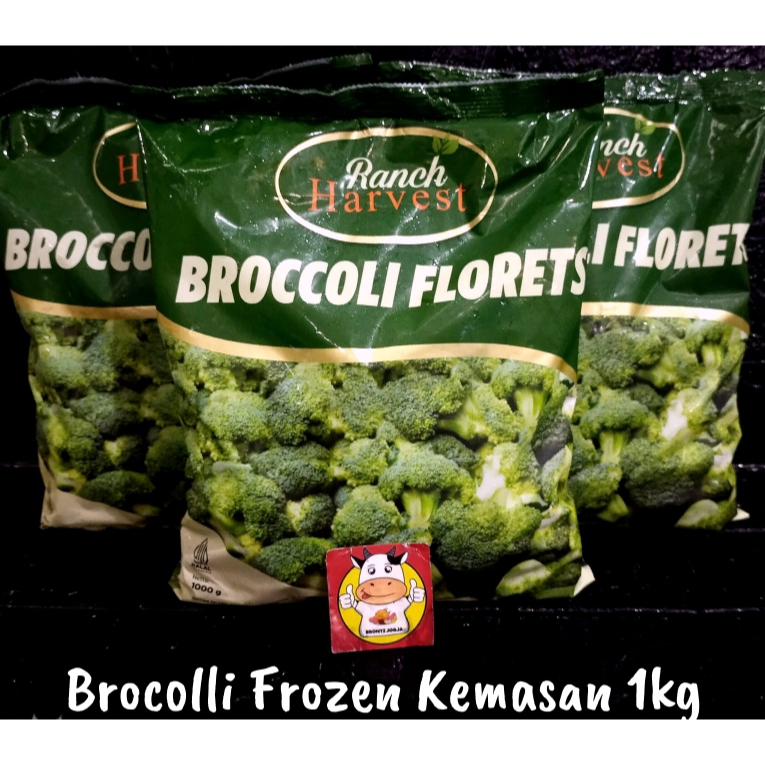 Jual RANCH HARVEST BROCCOLI FROZEN KEMASAN 1 KG/BROCCOLI FROZEN REPACK ...