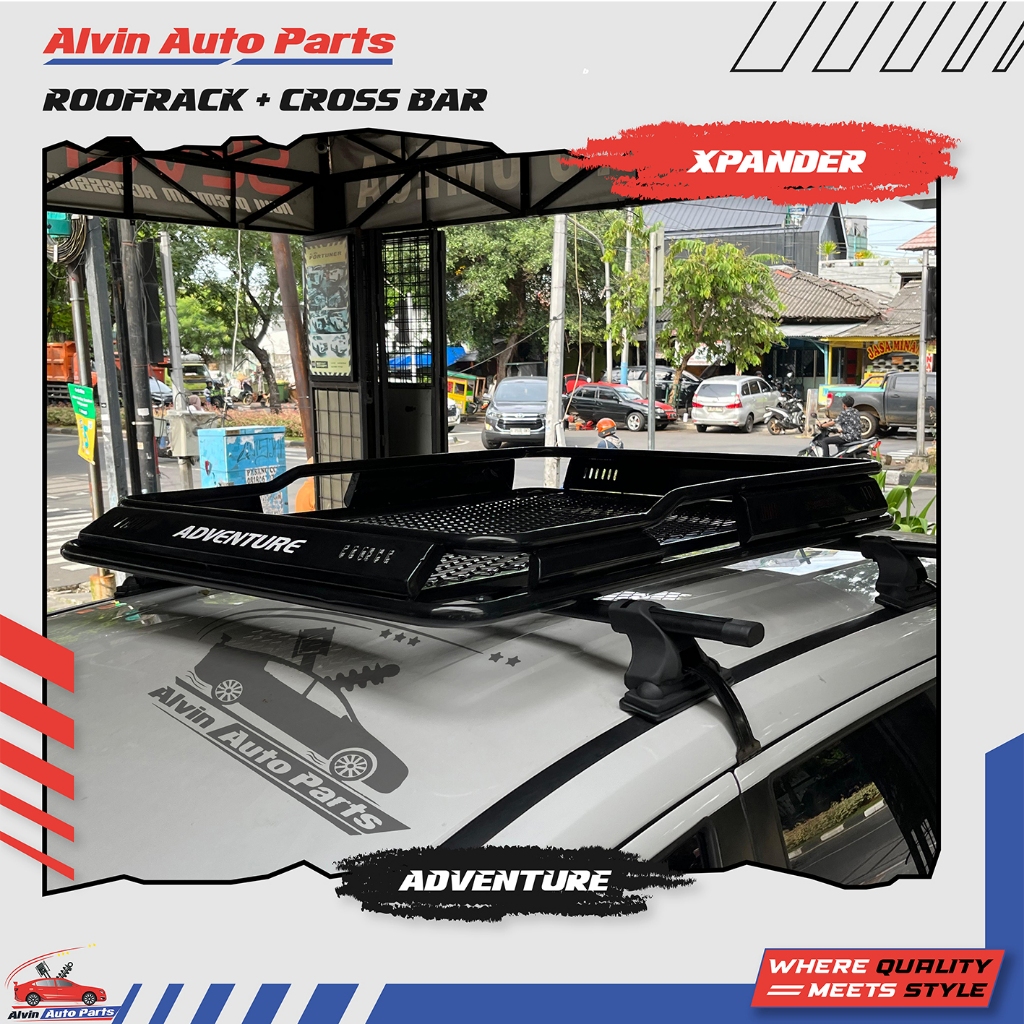 Jual ROOFRACK ADVENTURE XPANDER / RACK ATAS XPANDER / CROSS BAR XPANDER ...