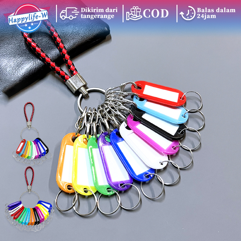 Jual Gantungan Kunci Nama 20pcs Gantungan Kunci Label Nama Label ...