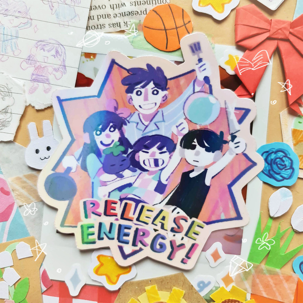 Jual Omori - Headspace Die Cut sticker (Fan Merch) | Shopee Indonesia