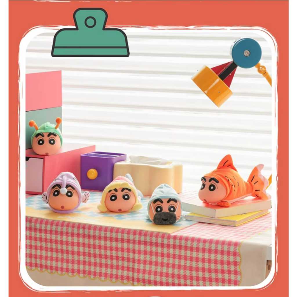 Jual 52TOYS 1pcs Blind Box Crayon Shinchan Fishing New Life Series ...
