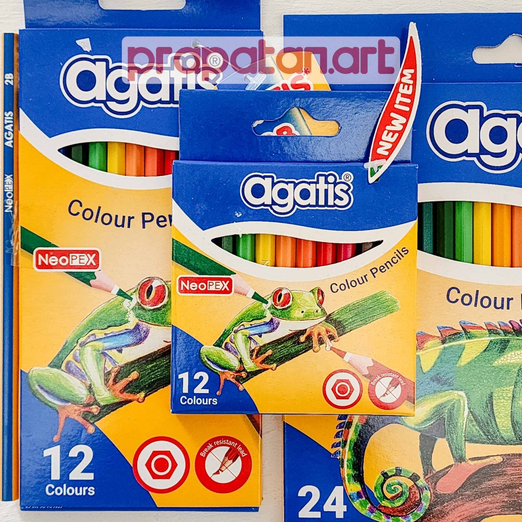 Jual Pensil Warna Agatis Neopex | Color Pencil | Shopee Indonesia