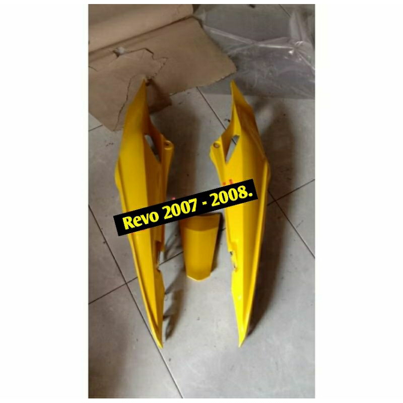 Jual Cover Body Revo Lancip Body Belakang Honda Revo Lama Kuning ...