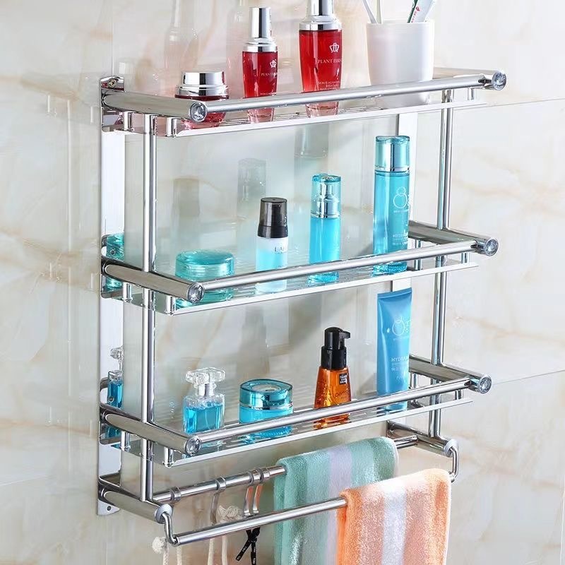 Jual Rak Handuk Rak Serbaguna/Rak Kamar Mandi Stainless Gantungan ...
