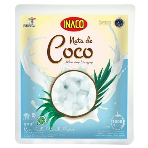 Jual Inaco Nata De Coco Vanilla 1kg | Shopee Indonesia