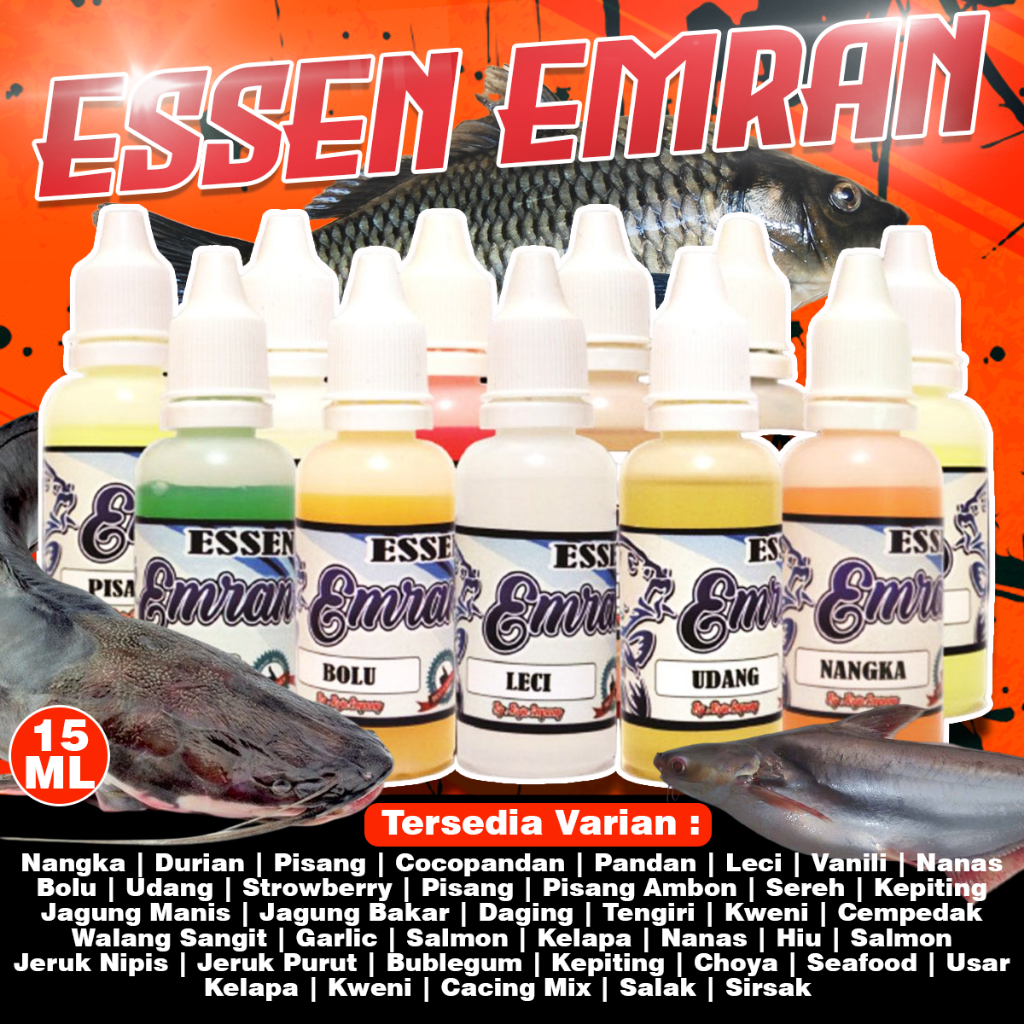 Jual Essen Emran Segala Aroma Best Seller Ikan Umpan | Shopee Indonesia