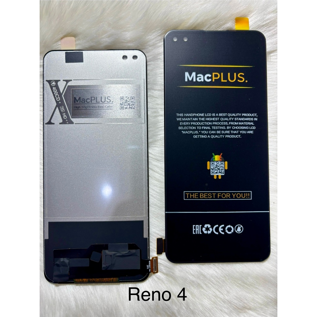 Jual LCD OPPO RENO 4 / 4F / 4 LITE / A93 / F17 BLACK MACPLUS | Shopee ...