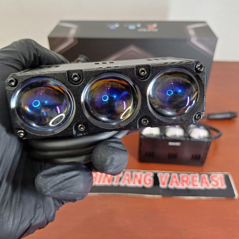 Jual MINI LASER RX-3 TRIPLE LENS 150 WAT | MINI LASER SUPER SLIM RX3 ...