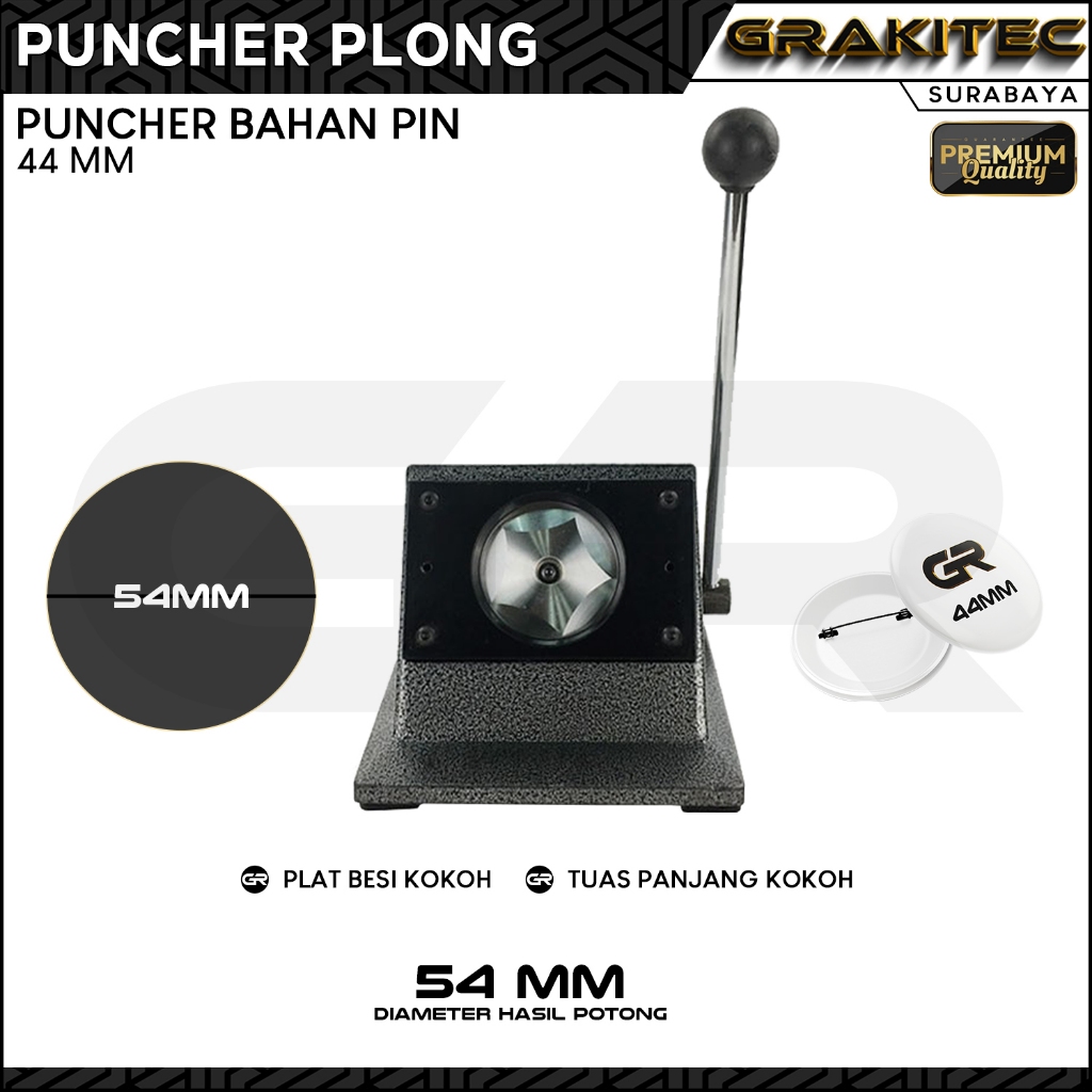Jual Mesin Puncher Pin Plong Cutter Pin Bahan Pin Alat Pemotong Pin SBY ...