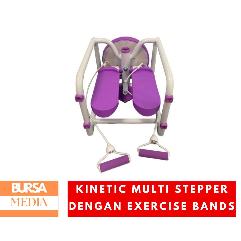 Jual Kinetic Multi Stepper Dengan Exercise Bands Alat Fitness Kaki Dan ...