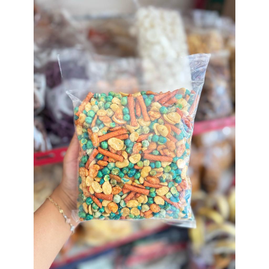 Jual Koro Mix Senack Repack Kemasan 500g - Camilan Santai Gurih Renyah ...