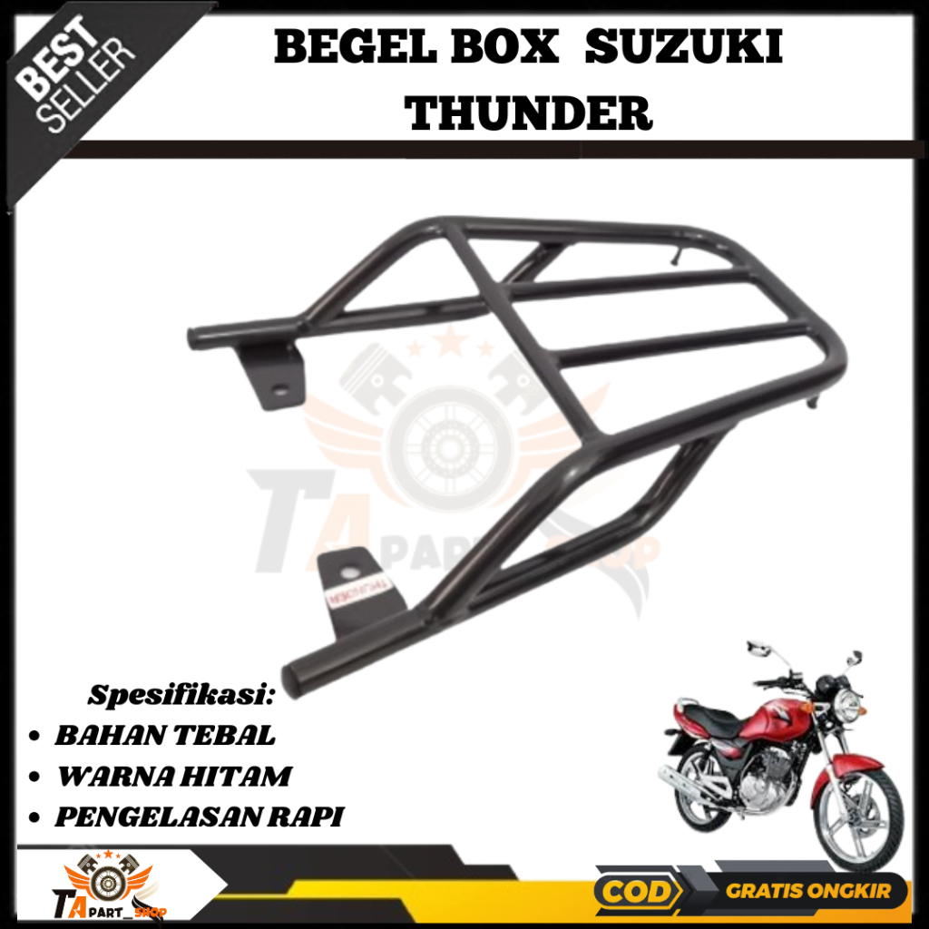 Jual begel bracket behel begel box motor SUZUKI THUNDER SKYWAVE NEX FI ...