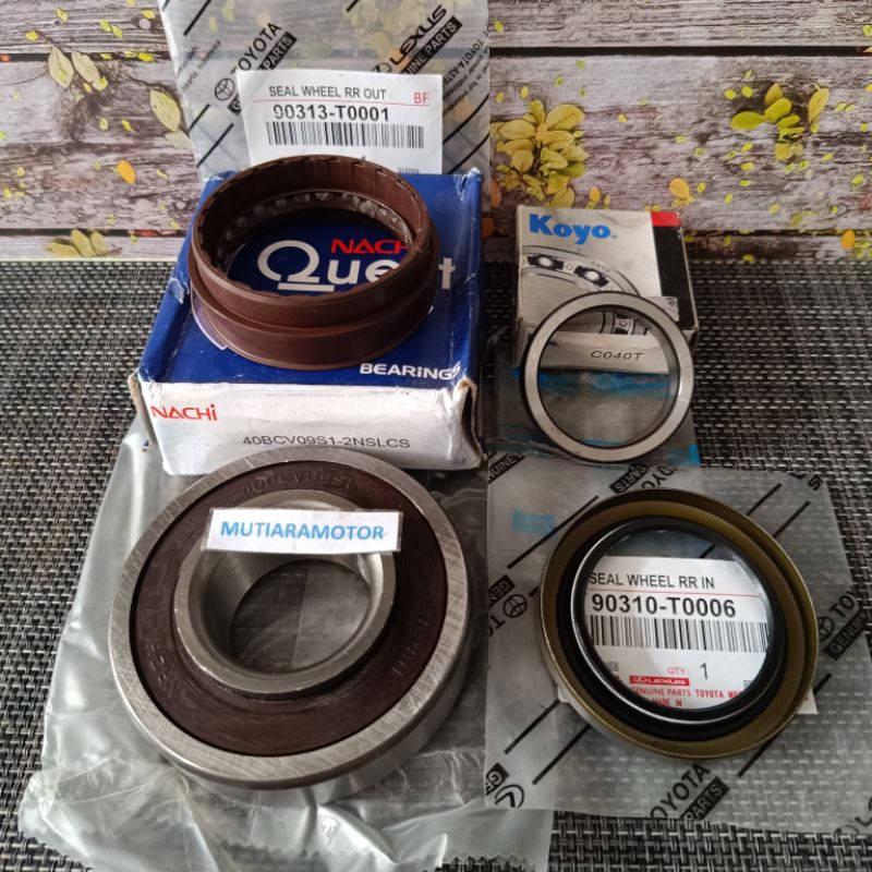 Jual BEARING SET+SEAL RODA BELAKANG INNOVA REBORN (1 SET 1 RODA ...