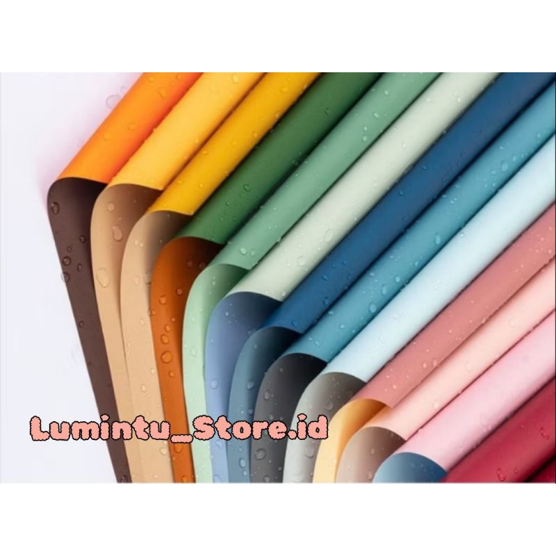 Jual Kertas Buket 2 Warna Flower Wrapping Papee Bicolor | Shopee Indonesia