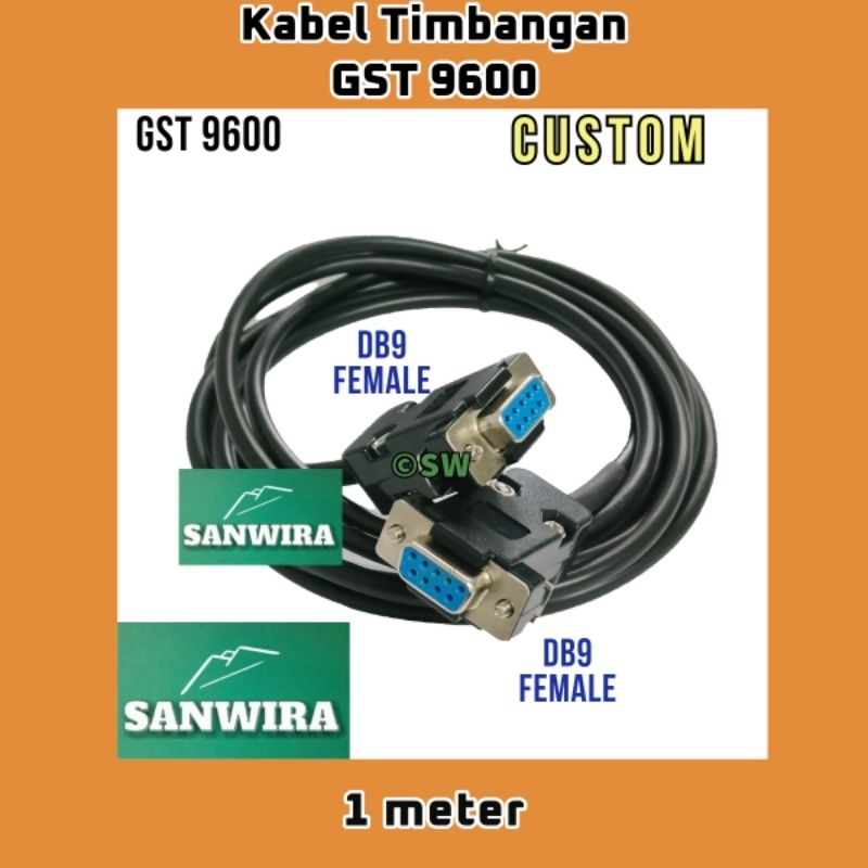 Jual Kabel Timbangan GST 9600 / Cable Display Timbangan GST-9600 ...