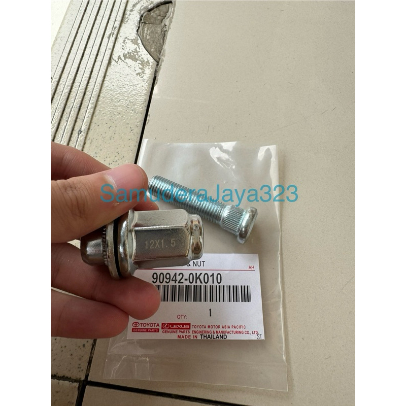 Jual BAUT RODA & MUR RACING INNOVA HILUX FORTUNER 1SET | Shopee Indonesia