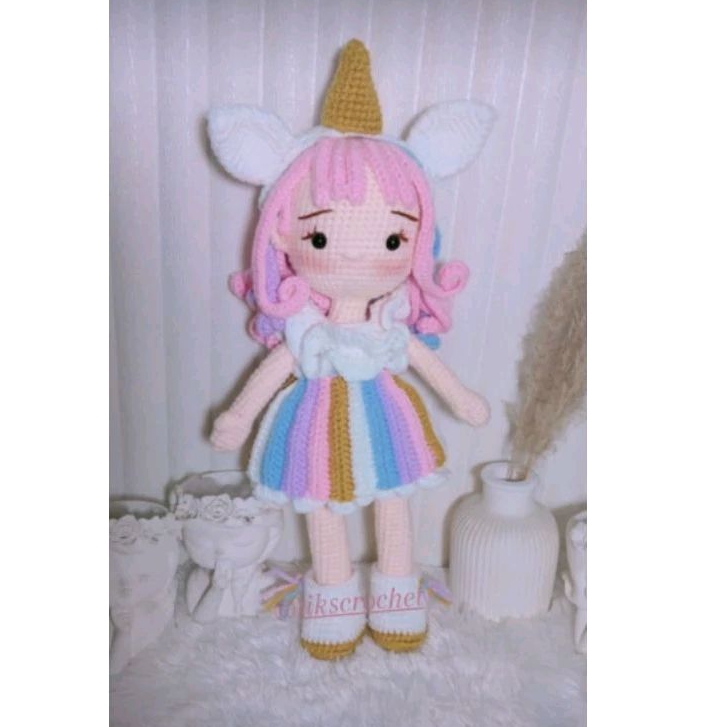 Jual Boneka Rajut Sofia | Shopee Indonesia