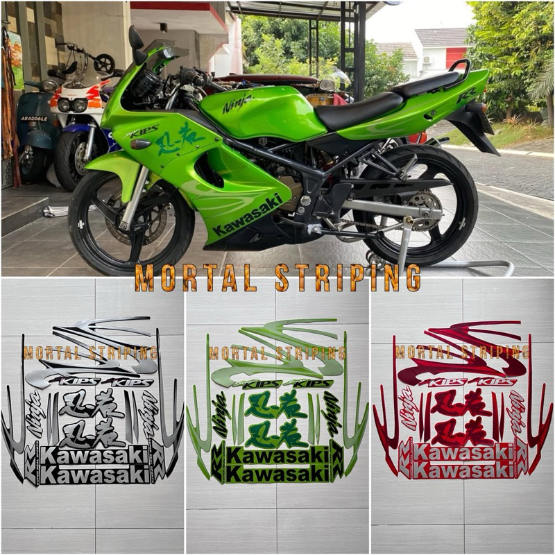 Jual STIKER STRIPING LIS BODY KAWASAKI NINJA RR 150 OLD 2011 | Shopee ...