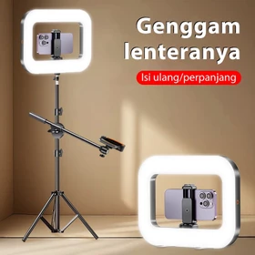 KAIY Ringlight RGB Lampu Pengisi 2500K 8500K Video Light Fotografi Langsung Keindahan Suasana