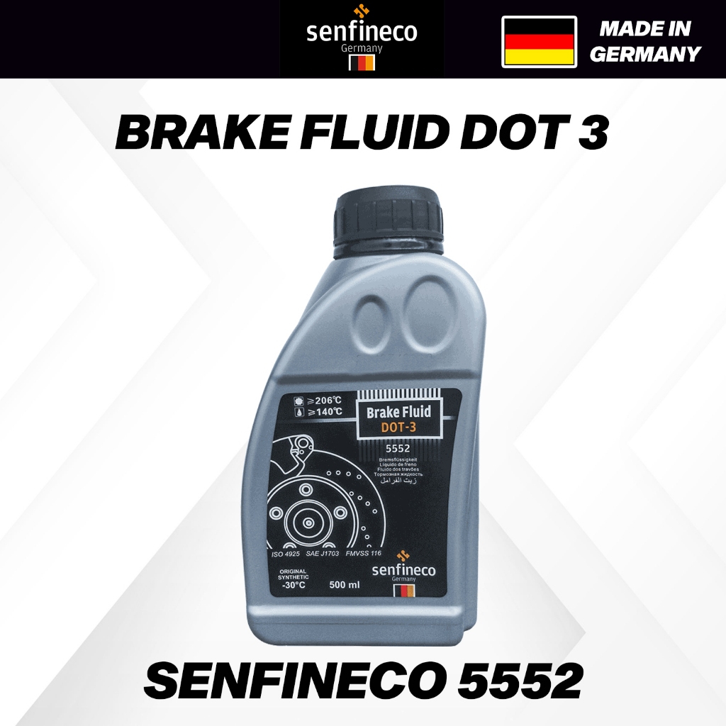 Jual Senfineco 5552 - Brake Fluid - Minyak Rem - DOT 3 - Made in ...