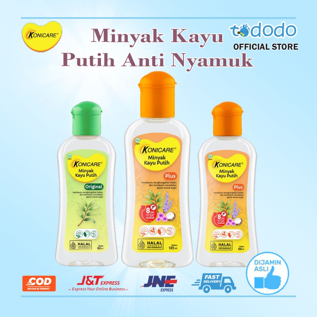 Jual Minyak Kayu Putih Konicare Plus 60ml 125ml | Shopee Indonesia
