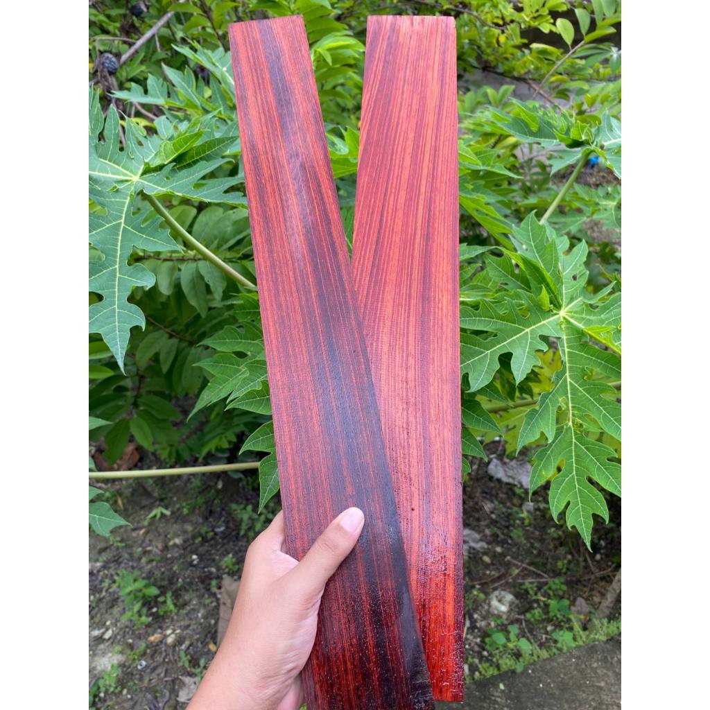 Jual Kayu rengas merah asli motif bagus exsotik ukuran bisa custom ...