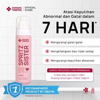 FILMORE Spritz Sister Mist | mengatasi Anyang2an, Keputihan, dan Infeksi Saluran Kemih dalam 7 hari | Sanitizer Area Kewanitaan