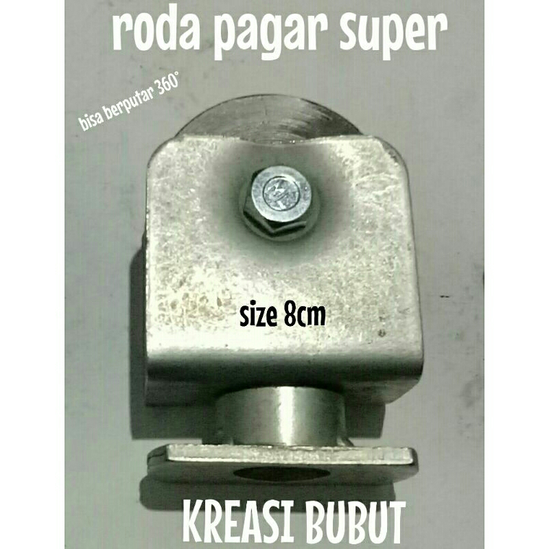 Jual roda pagar super,roda putar heavy duty | Shopee Indonesia