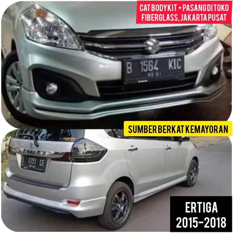 Jual Bodykit Suzuki Ertiga 2015 2016 2017 2018 Facelift Body Kit New R3 ...