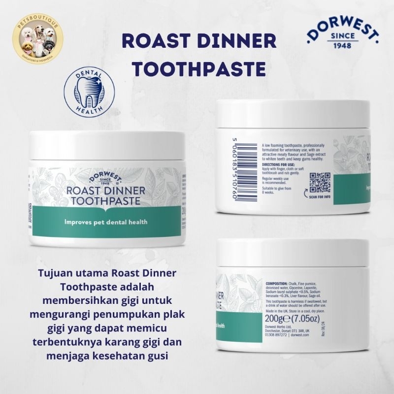 Jual DORWEST Roast Dinner Toothpaste | Shopee Indonesia