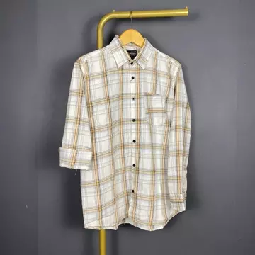 GARANSI ⚡️ Kemeja Flanel Premium DISTRO Lengan Panjang Pria Wanita Motif Kotak Kasual
