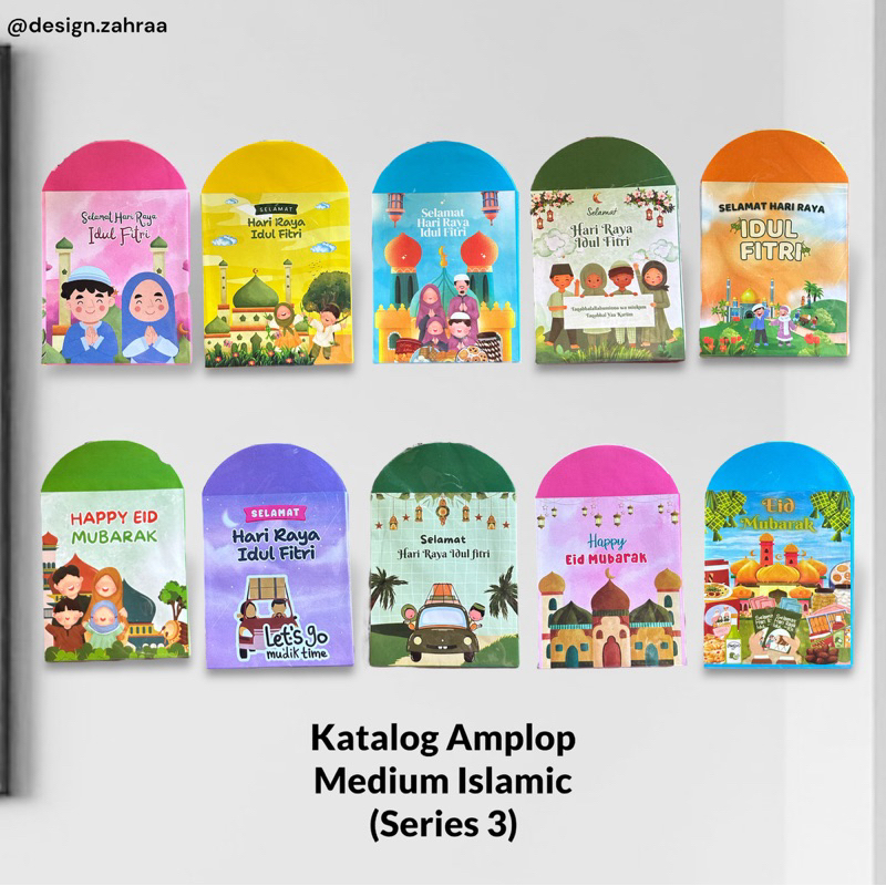 Jual Paket Usaha Amplop Lebaran 500pcs Siap Pakai | Labubu Series ...