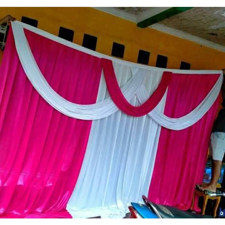 Jual Rumbai Tenda Dekor Merah Putih-Custom | Shopee Indonesia