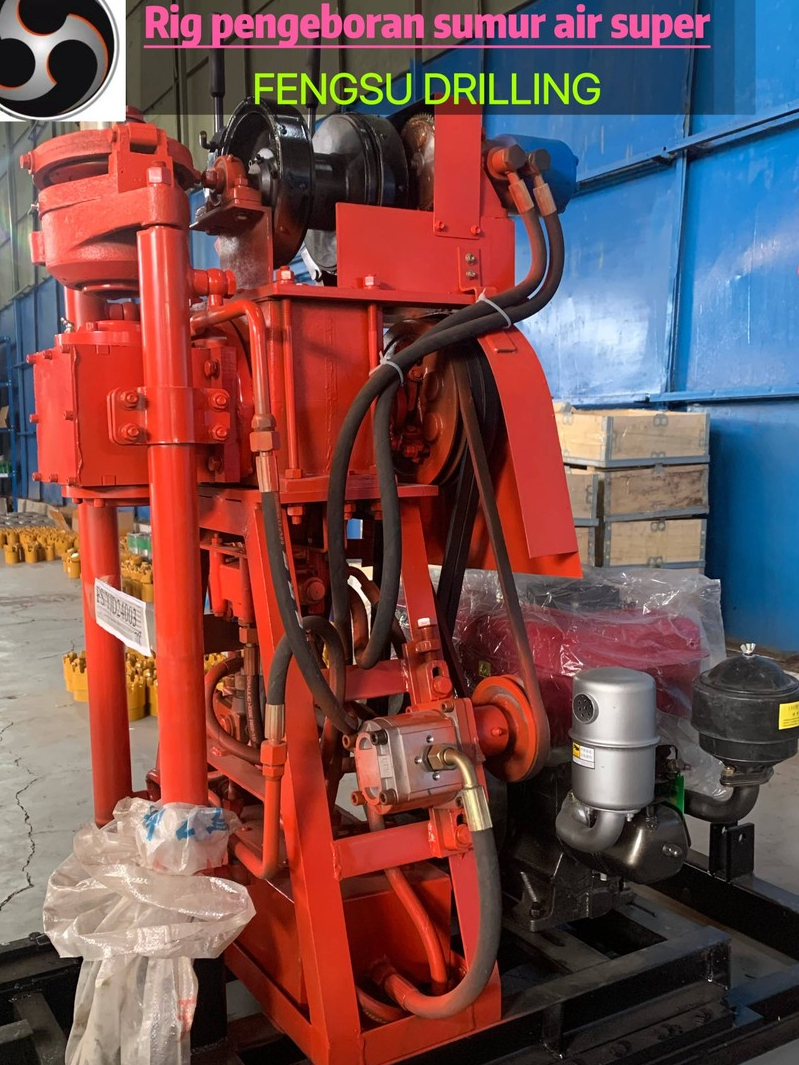 Jual Mata bor sumur air FENGSU Rig pengeboran sumur air 50m | Shopee ...