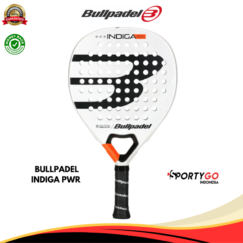 Jual Padel Racket BULLPADEL INDIGA PWR 2025 | Raket Padel Bullpadel ...