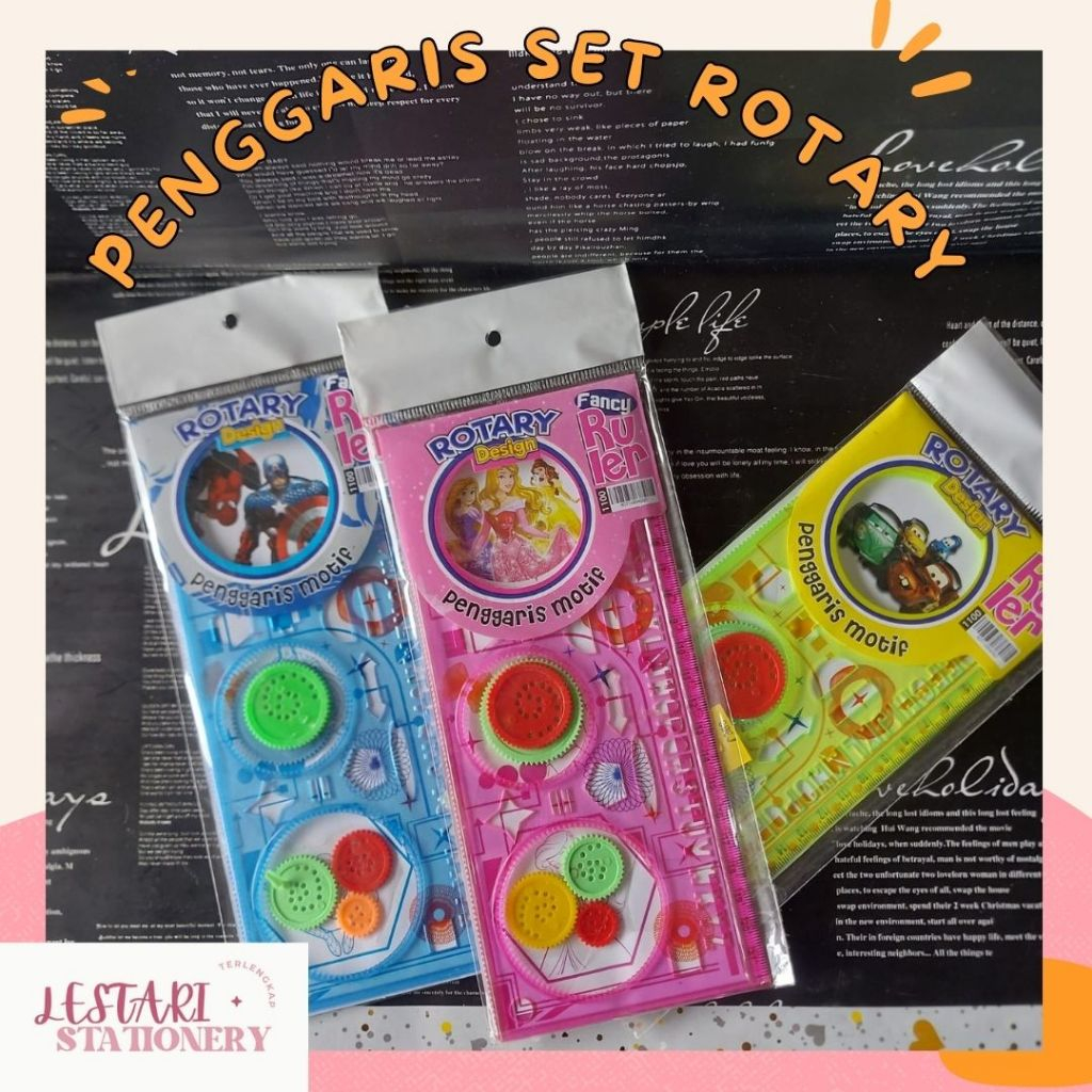 Jual Penggaris Rotary Fancy | Ruler fancy Rotary | Penggaris Motif ...