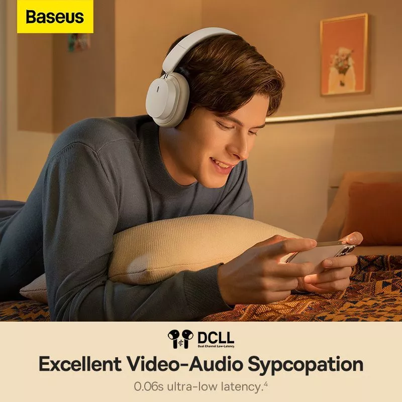 Baseus Headphone Bowie D05 Bass Upgrade Edition 2025 Wireless Bluetooth 5.3 Wired Headset