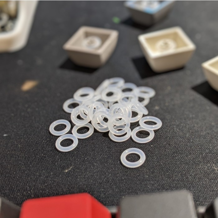 Jual O-Ring Mechanical Keyboard Dampeners Oring O Ring Rubber Keycap ...
