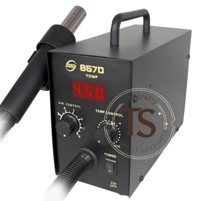 Jual ORIGINAL YAOGONG 857D REWORK STATION HOT AIR BLOWER SOLDER HEAT ...