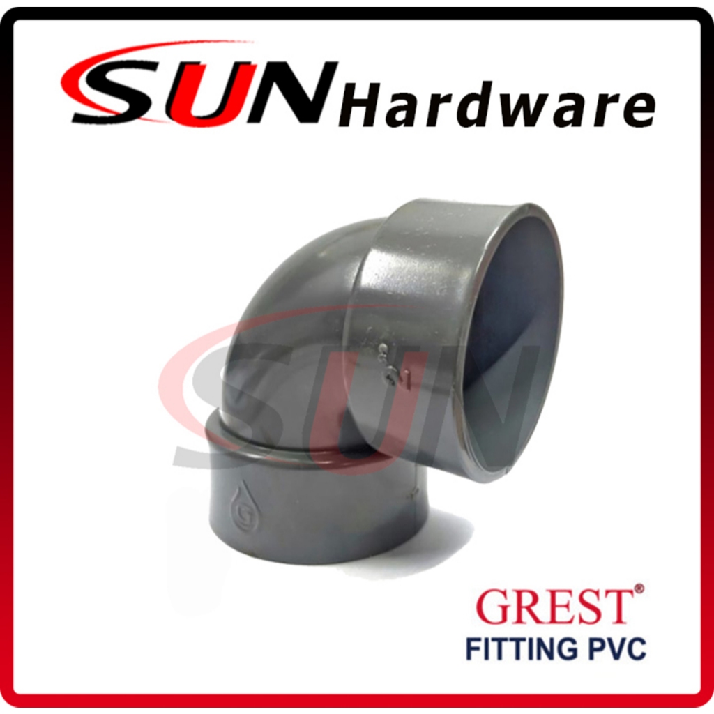 Jual Knie Pipa Pvc 2 Inch Grest Sambungan Fitting Elbow Keni Knee L ...